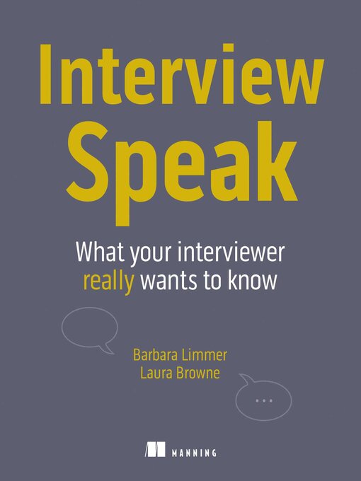 Title details for Interview Speak by Barbara Limmer - Available